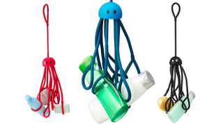 Not-So-Elusive Shower Stall Squid Wrangles All Your Bottles